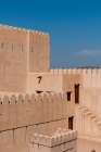 Details of the architecture within Nizwa fort Nizwa-Oman Art Print